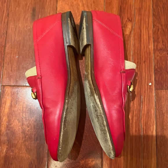 Gucci | Brixton Red Loafers Horsebit 35 - Picture 7 of 8
